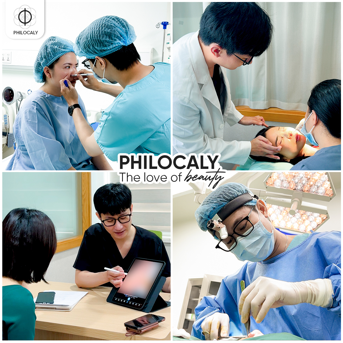 Khách hàng được chăm sóc trong một quy trình y khoa, với sự theo dõi và đồng hành xuyên suốt từ Thạc sĩ Bác sĩ Võ Thanh Phi và ekip.