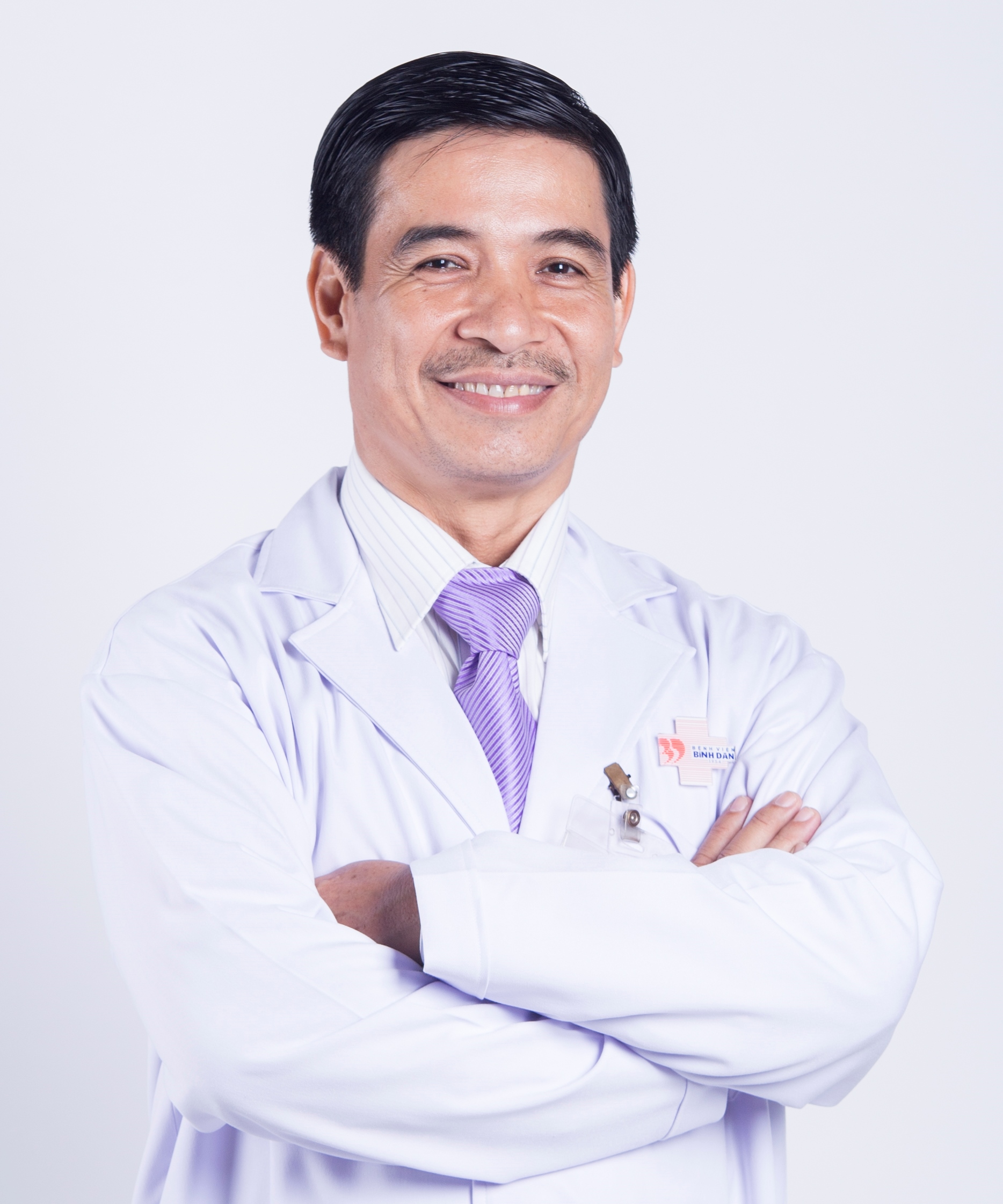 Bác sĩ Chuyên khoa II Lương Thanh Tùng - Phó Giám đốc bệnh viện Bình Dân.
